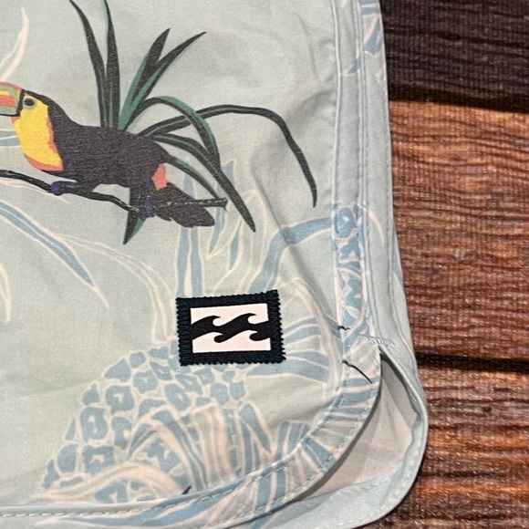 Billabong Recycler shorts Lite Blue Bird Board Shorts Swim Trunks Men's - Picture 4 of 7